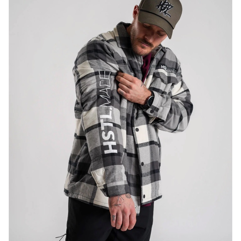 HSTL Made Fleeced Line Shacket - Picture 7 of 7